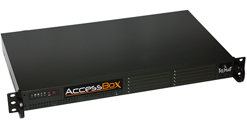   Controleur HotSpot Trace Lgale  10-200 users AccessBox : Plateforme HotSpot  partir de 10 accs simultans rackable 19 : extensible jusqu' 500